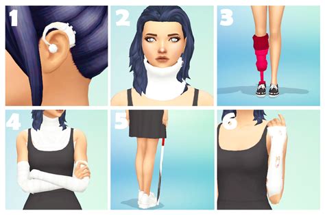 Does Anyone Know Any Cc For Disabled Sims Hearing Aids Prosthetic