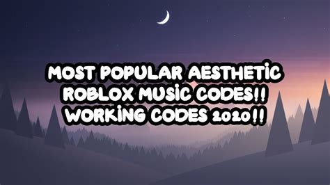 Most Popular Aesthetic Music Codes Roblox Youtube