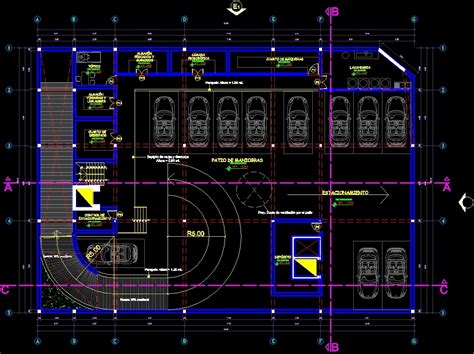 Parking Plot Detail Layout Plan In Dwg Autocad File My Xxx Hot Girl