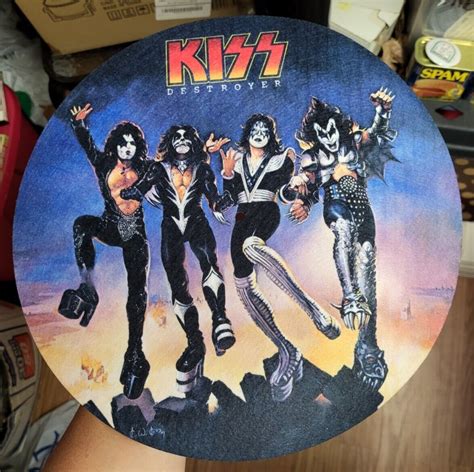 Kiss Destroyer Turn Table Cover Slipmat Ebay