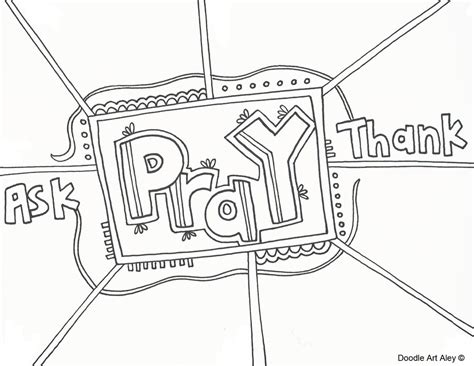Prayer Coloring Coloring Pages