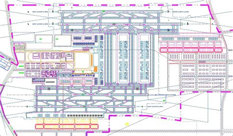 Airport Design Drawings】 Cad Drawings Downloadcad Blocksurban City