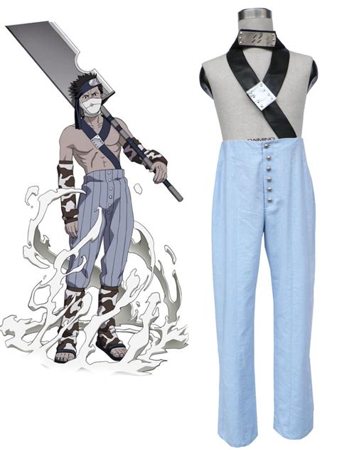 Naruto Momochi Zabuza Cosplay Costume