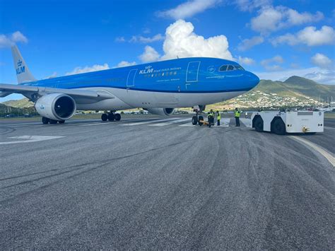 Klm Aircraft Lands Safely After Malfunction Of Nose Wheel Steering System