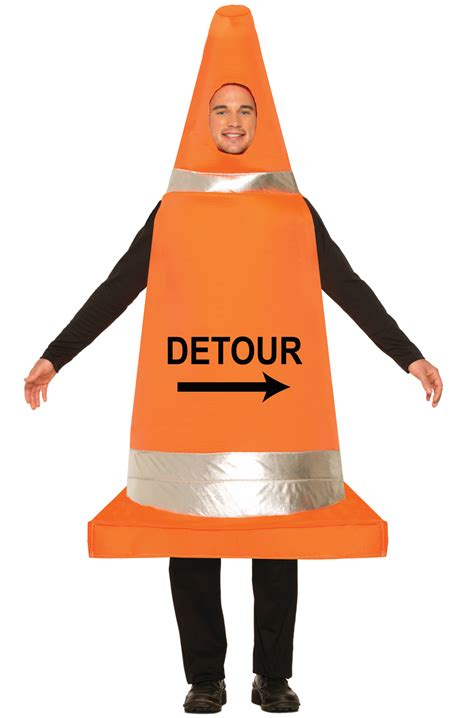 Traffic Cone Adult Costume