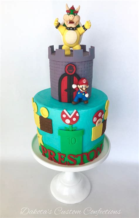 There are many fun super mario birthday cakes for this party theme. Super Mario Birthday Cake | Happy Birthday