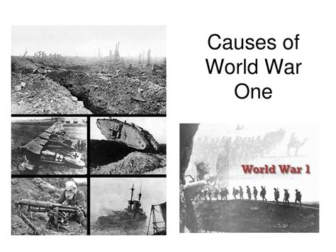 Ppt Causes Of World War One Powerpoint Presentation Free Download