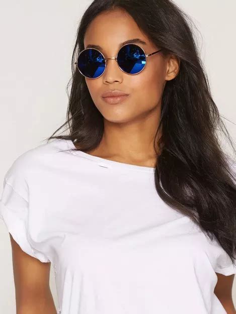 Buy Nelly Rounded Sunglasses Blue