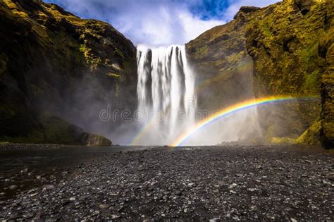 Skogafoss May 04 2018 Rainbows At The Skogafoss Waterfall Iceland
