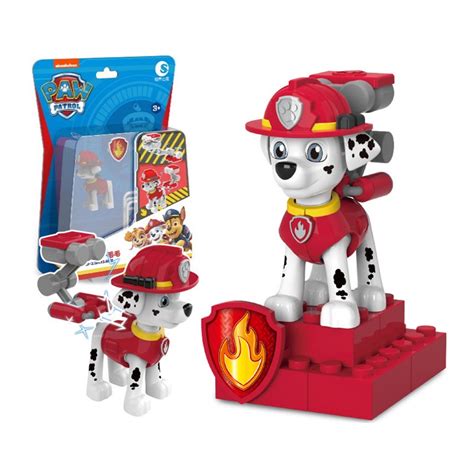 Cartoon Paw Patrol Toys Set Characters Ryder Skye Marshall Chase Rescue