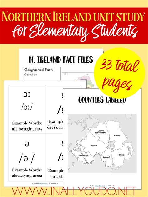Make Learning World Geography Fun This Northern Ireland Unit Study