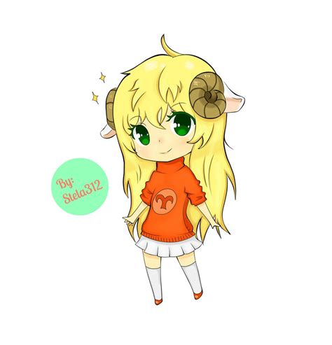 Chibi Aries By Mitakura On Deviantart