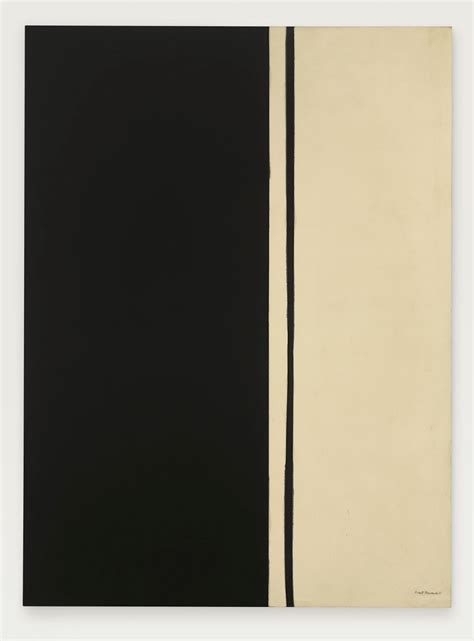 Barnett Newman 1905 1970 Black Fire I 20th Century Paintings