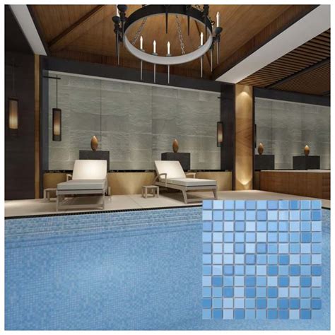Blue Polished Ceramic Wall Tilessize 300 X 300mmmodel Md066t