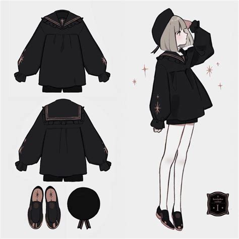 Pin By Hello On Male Female Clothes Anime Outfits Fashion Design