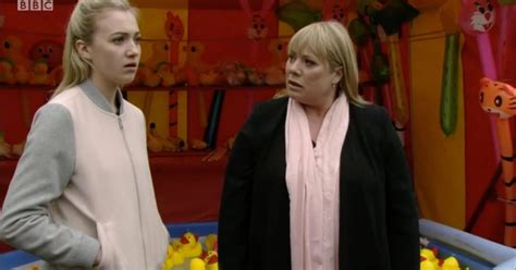 EastEnders Viewers DELIGHTED As Sonia Fowler Pushes Sharon Mitchell Into Paddling Pool Mirror