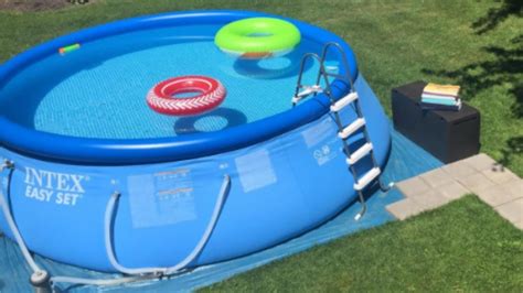 Intex 15ft X 48in Easy Set Pool Set Review Youtube