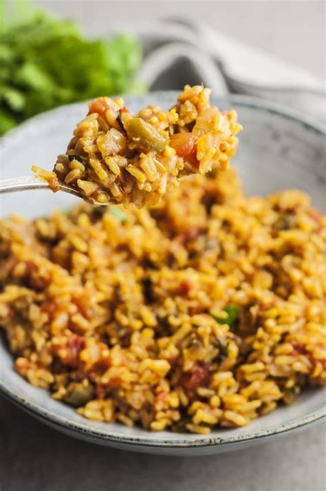 This super easy mexican rice is the perfect side dish for all of your favorite mexican recipes. Skinny Mexican Rice | Recipe | Mexican rice recipes ...