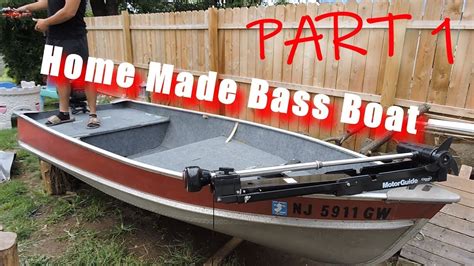 Bass Boat Conversion Start To Finish Youtube