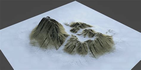 3d Mountains Pack 1 Cgtrader
