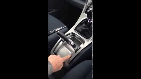 Ford Galaxy Hand Brake Lever Stuck Quick Fix Youtube