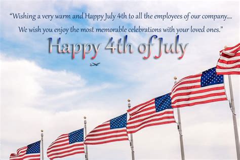 4th Of July Wishes Messages For Employees 2022