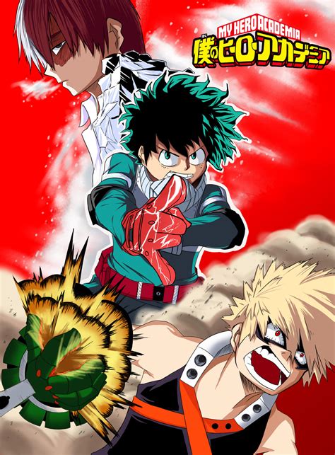 Boku No Hero Academia Anime Poster Fanart By Bubblebees On Deviantart