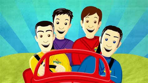 The Wiggles Game Videos Big Red Car Coloring Wake Up Jeff Games Youtube