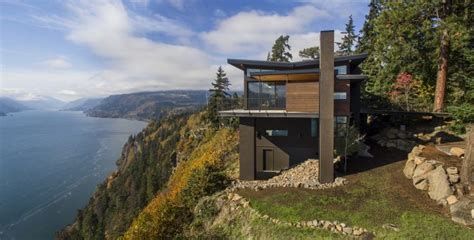 Cliff House By Giulietti Schouten Architects In Washington Usa