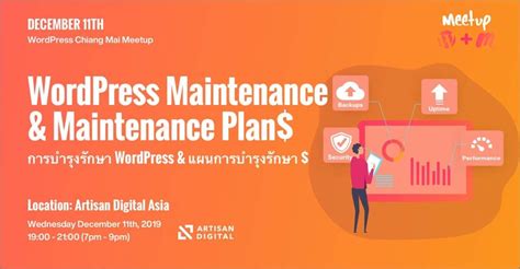 Wordpress Maintenance And Maintenance Plans Wordpress Chiang Mai