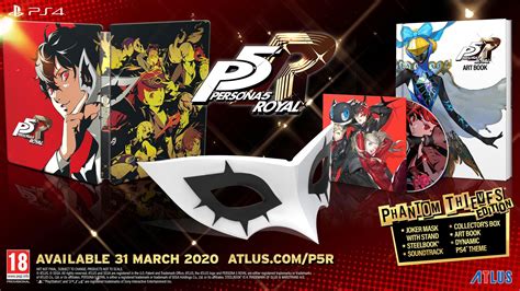 Buy Persona 5 Royal Launch Phantom Thieves Edition Ps4 Game