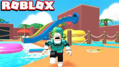 Escape The Waterpark Obby Roblox Youtube
