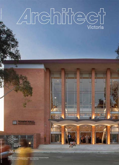 Architect Victoria Awards 2020 By Australian Institute Of Architects