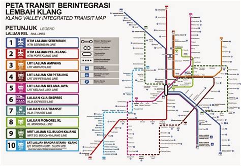 Integrated railway map ktm, lrt, mrt & erl for klang valley these pictures of this page are about:klang valley integrated. Klang Valley Integrated Transit Maps - SkyscraperCity