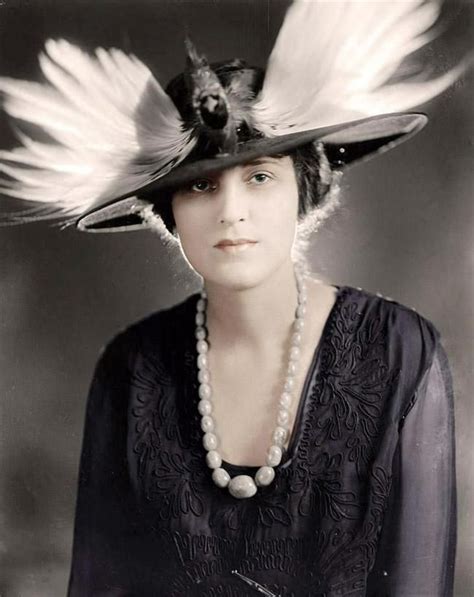Woman In A Feathered Hat 1910s 2 More Lovely Ladies Of The Past