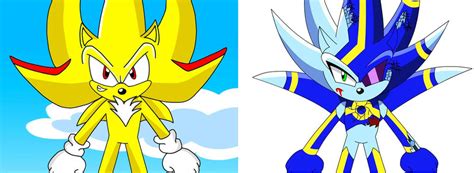 Super Shadic And Cyber Nazo Face To Face By Shadic68 On Deviantart