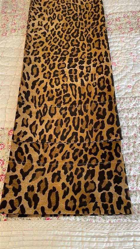 Ralph Lauren Aragon Leopard Animal Print Set 2 Standard Pillowcases