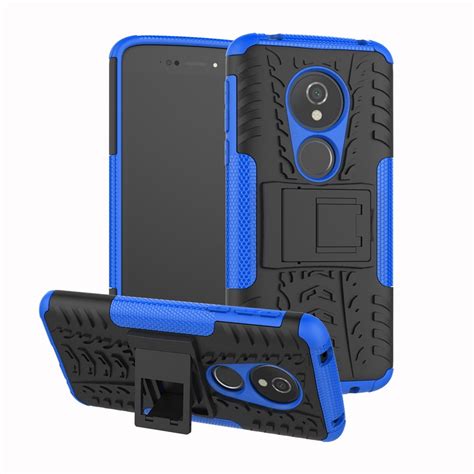 For Motorola Moto E5 Play E5 Cruise Case Rugged Armor Kickstand Phone