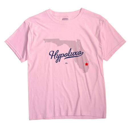 Hypoluxo Florida Fl T Shirt Map Ebay