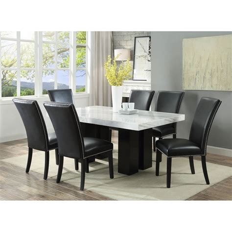 Get the best deal for marble dining tables from the largest online selection at ebay.com. Steve Silver Camila Rectangular White Marble Dining Table ...