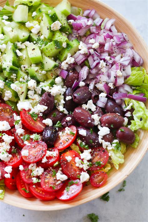 European recipes salad recipes chicken recipes poultry cucumber eggplant recipes gluten free. Easy Mediterranean Chopped Salad - Primavera Kitchen