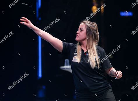 Casey Gallagher During Bdo World Professional Editorial Stock Photo