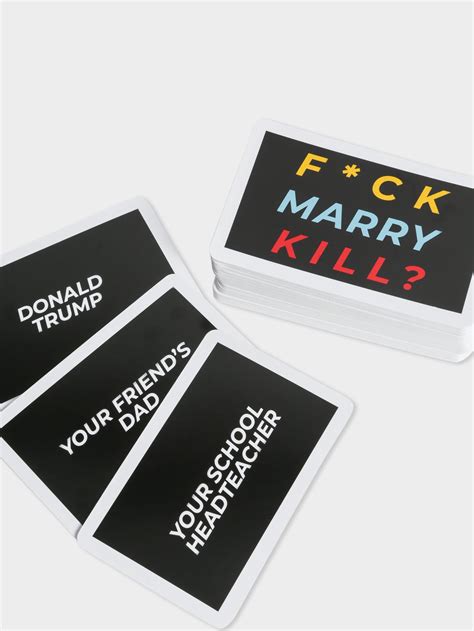 Fck Marry Kill Card Game Glue Store