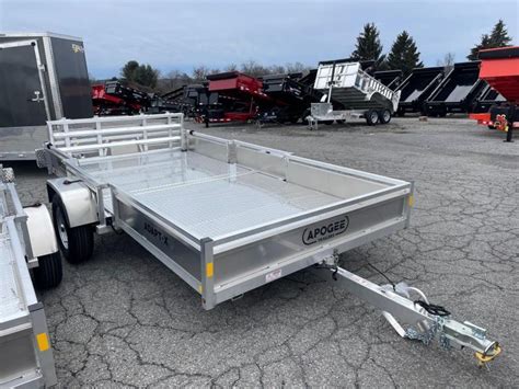 2022 Apogee 6x12 3k Fold Up Utility Trailer New And Used Trailers And
