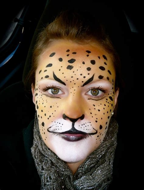 Leopard Makeup Leopard Makeup Halloween Leopard Makeup Leopard Face