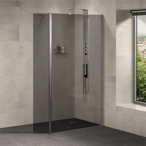 Neptune Walk In Shower Enclosure With Return Panel 1850 X 1000mm