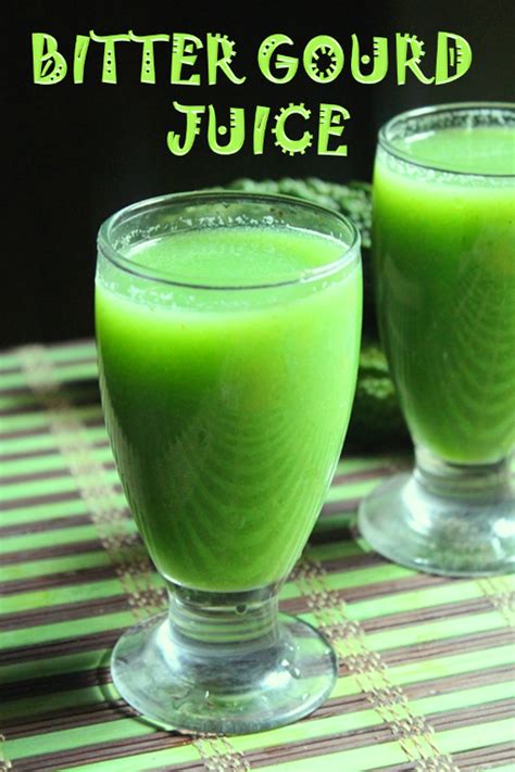 Try something new with one of. Bitter Gourd Juice Recipe / Bitter Melon (Karela) Juice ...