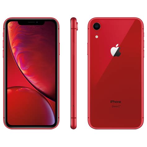 Straight Talk Apple Iphone Xr W64gb Red