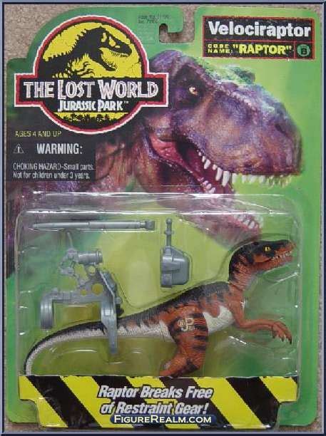 Kenner Jurassic Park The Lost World Velociraptor Raptor 1996 Jurassic Park Toys Jurassic