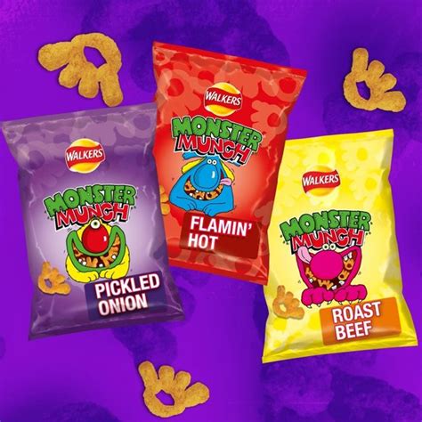 Walkers Monster Munch Variety Snacks Ocado